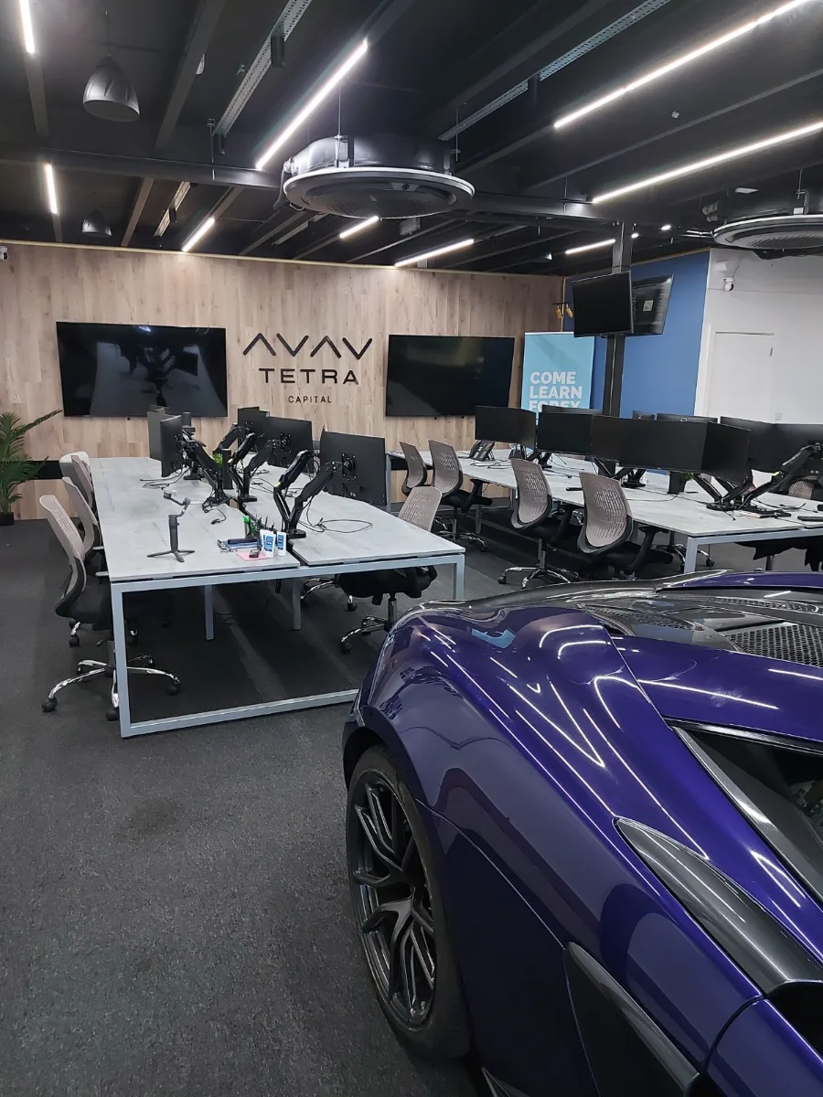 Office workspace and carpet cleaned